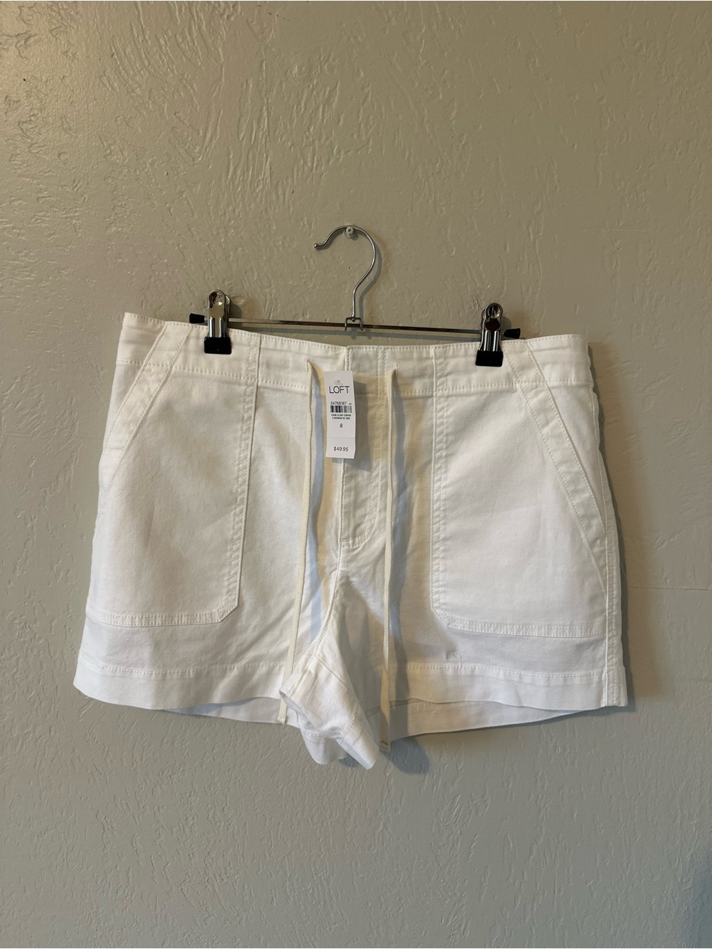 NWT LOFT Shorts with Drawstring